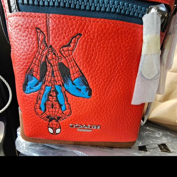 Coach Limited Edition Spider-Man Backpack/Bag - Picture 2 of 7